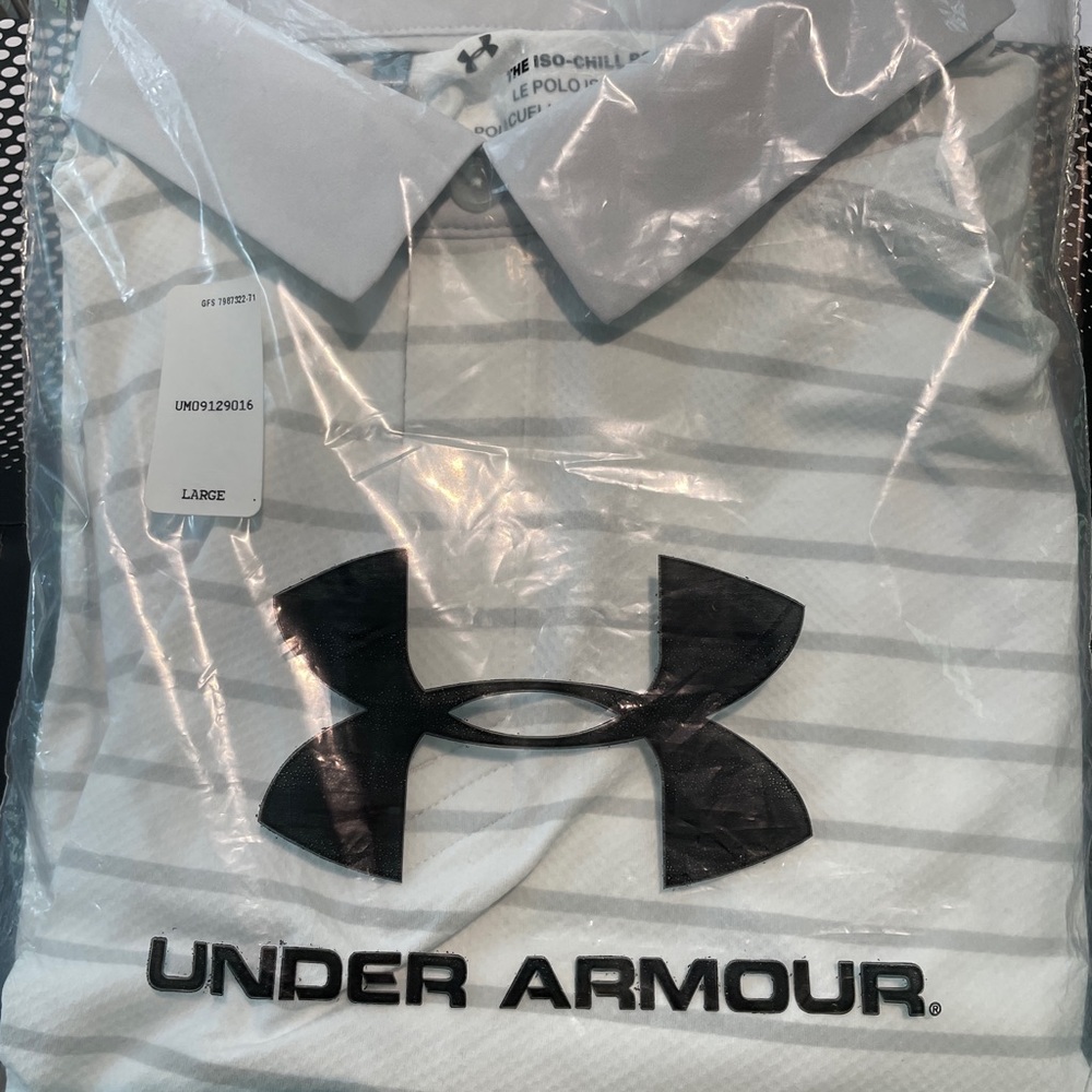 NWT men’s Under Armour ISO- Chill short sleeve shirt - golf shirt